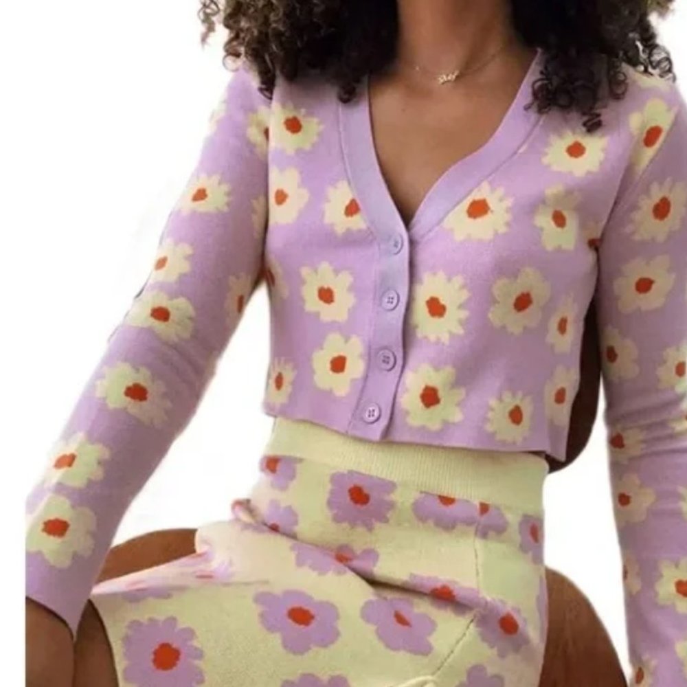 Cider Floral Cardigan